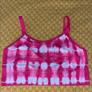 Cacique Tie-Dye Strappy Back Bralette